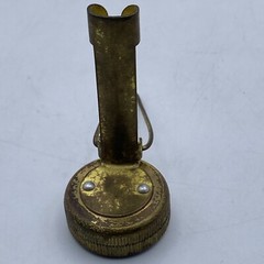 Vintage Brass Pin-On Compass PIC Japan Military Hiking Hunting