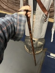54” Walking Stick Shaft for Cold Steel Tomahawks (Threaded Eye)
