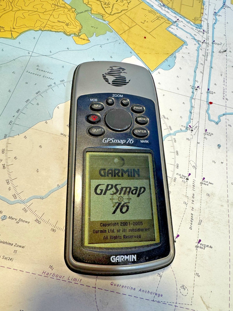 Garmin GPS 76 Handheld GPS Receiver – Marine & Outdoor – Tested & Working