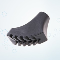 10 Pcs Walking Stick Pole Tips Rubber Thickened Shock Absorbing