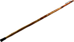 3 Piece 55″ Detachable Pine Wood Walking/Hiking Stick with Metal Tip, Reinforced