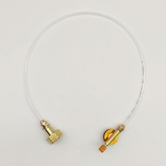Inflatable Valve for Outdoor Gas Cylinders with Clear 70cm Monitoring Tube