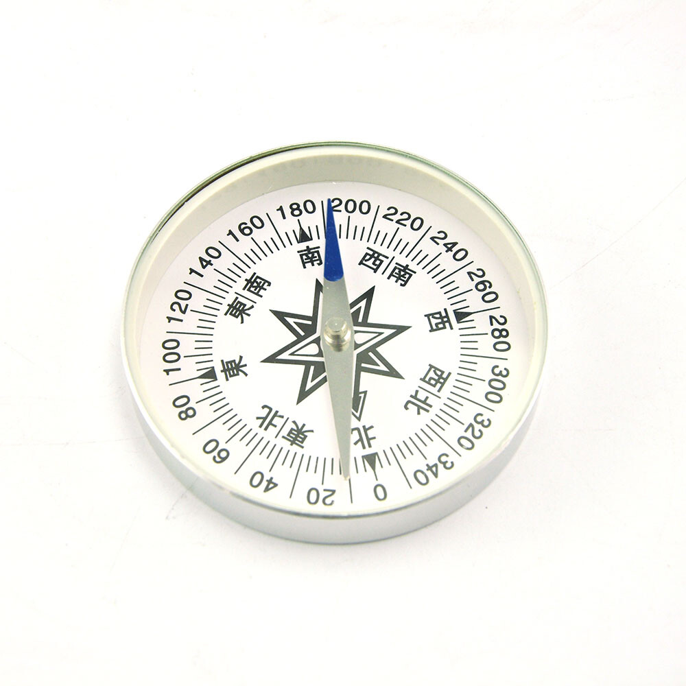 Compass button emergency hiking-adventure-field work