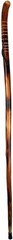 Natural Wood Walking Stick Root Head Carved Grip Steel Spike 1 Pc
