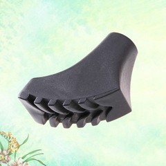 10 Pcs Replacement Rubber Trekking Pole Tips Heavy Duty Material Protector