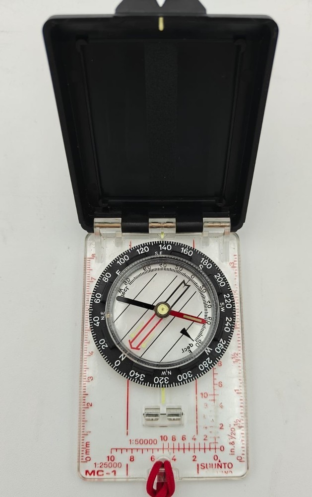 Original Suunto MC-1 Compass Finland – Fully Functional – Missing Mirror