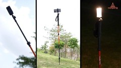4-in-1 Trekking Pole – Hiking Pole Converts to Selfie Stick, Monopod, Tripod …