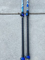 Set of Yukon Charlie’s Yukon Trekking Poles 100-135CM .. 8E