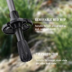 FireHiking Walking Trekking Poles Ultralight 7075 Aluminum Foldable Hiking Poles
