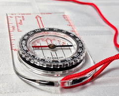 SUUNTO FIELD COMPASS A-10 A10 PARTNER II FINLAND HIKING NAVIGATION SCOUTS A 10