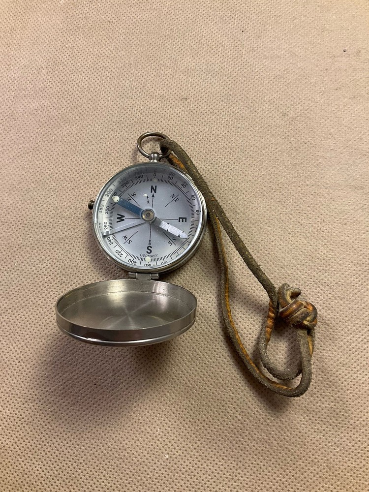 Vintage German Military Hunter Case Pocket Compass