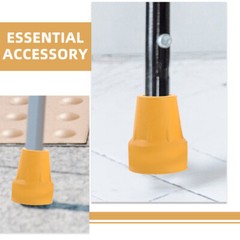 6Pcs Trekking Poles Tips Nonskid Cane Tip Protectors Nonstick Crutch Tips