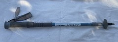 Kelty Adjustable Trekking Pole Twist Lock w/ Wrist Strap Basket Tip Blue/Black