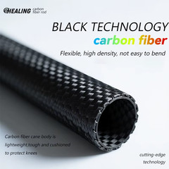 Foldable 5Sections UltraLight 110G Hiking Poles Carbon Fiber Sticks Trekking Pol