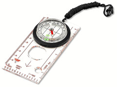 DELUXE MAP COMPASS navigate survival disaster Route plan Bug out bag UST GIFT