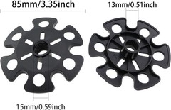 2PCS Trekking Pole Snow Baskets Universal Accessories for Walking Sticks Anti