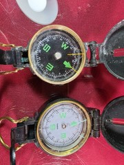 VTG Lensatic Compass Lot Engineer Directional Compass & Taiwan Lensatic Compass