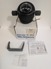Ritchie Hb-845 Helmsman Steel Boat Compass Bracket Mount Black.