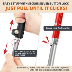 Collapsible Trekking Poles Hiking Lightweight Foldable Hiking Poles 2 Pack