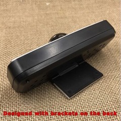 Universal Car Interior 3-in-1 Compass Thermometer Hygrometer Gauge for Dashboard