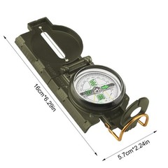 Compass Outdoor Aluminum Alloy Material Suitable for Hunting, Hiking U…