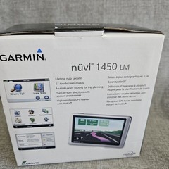 Garmin Nuvi 1450 LMT Touch Screen GPS Lifetime Maps Car Charger Tested READ