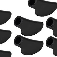 10Pcs Trekking Poles Tips Accessories Protectors Antiskid Nordic Walking Pole