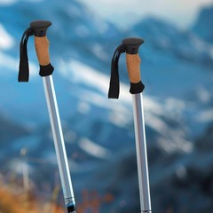 Cane Handle Grip Replacement Walking Canes Grip with Wrist Strap Trekking Poles