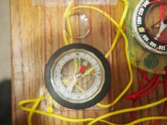Lot of 3 Compasses – Brunton, Generic and Signal Mirror