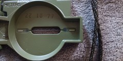 Cammenga Model 3H Tritium Lensatic Compass Olive Drab Mfg October 2022
