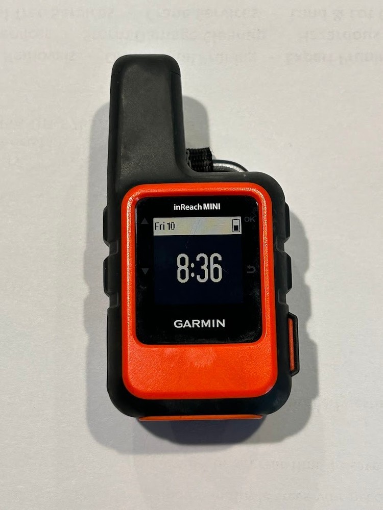 Garmin inReach Mini Satellite Communicator – Black/Orange (010-01879-00)