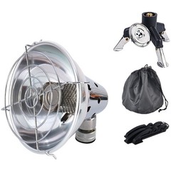 Compact Portable Outdoor Gas Heater with Efficient Heating for Camping