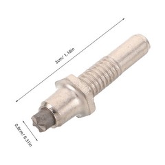 5pcs Trekking Stick Replacement Tips – Screw On Walking Pole Metal Tips –