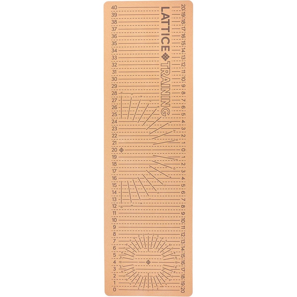 Lattice Flex Mat – Cork Yoga Mat Cork, One Size