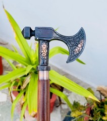 Nautical Walking Stick Viking Wooden Walking Canes Style Handle Father Gift Item