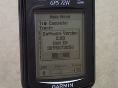 Garmin 72H GPS Handheld Personal Navigator Works but User Item
