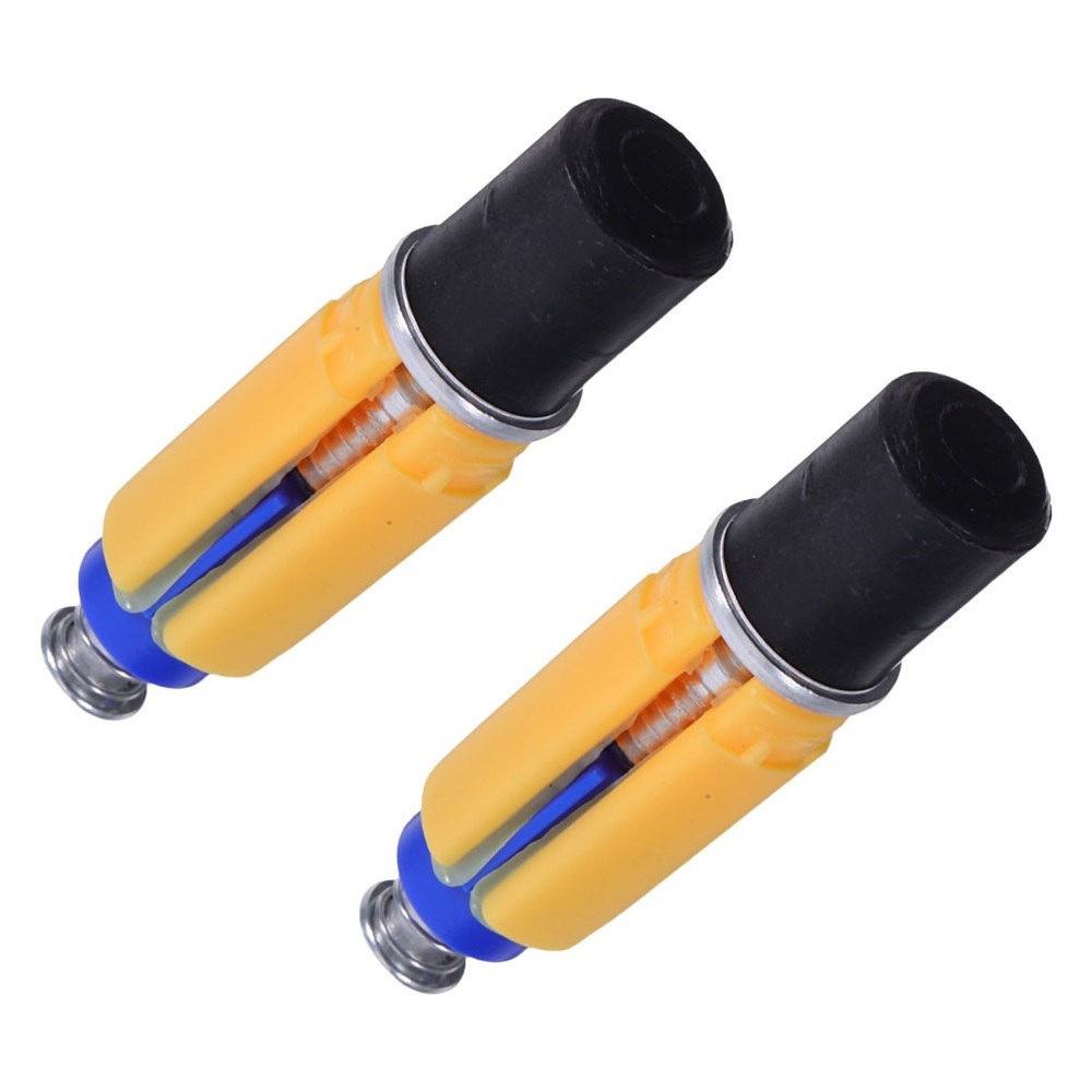 2 Pcs Walking Stick Tips Hiking Poles Accessories Expansion Fitting Trekking