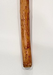 Brazos Handcrafted Free-Form Hawthorn Wood Walking Stick – 43.5″ Hiking Cane
