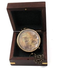 I am Your Anchor, Faithful, Strength Engraved Compass, Confirmation Gift