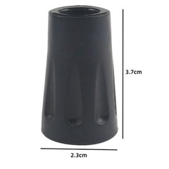 Trekking Pole Tip Replacement 5pcs Rubber Covers for Camping and Hiking Use