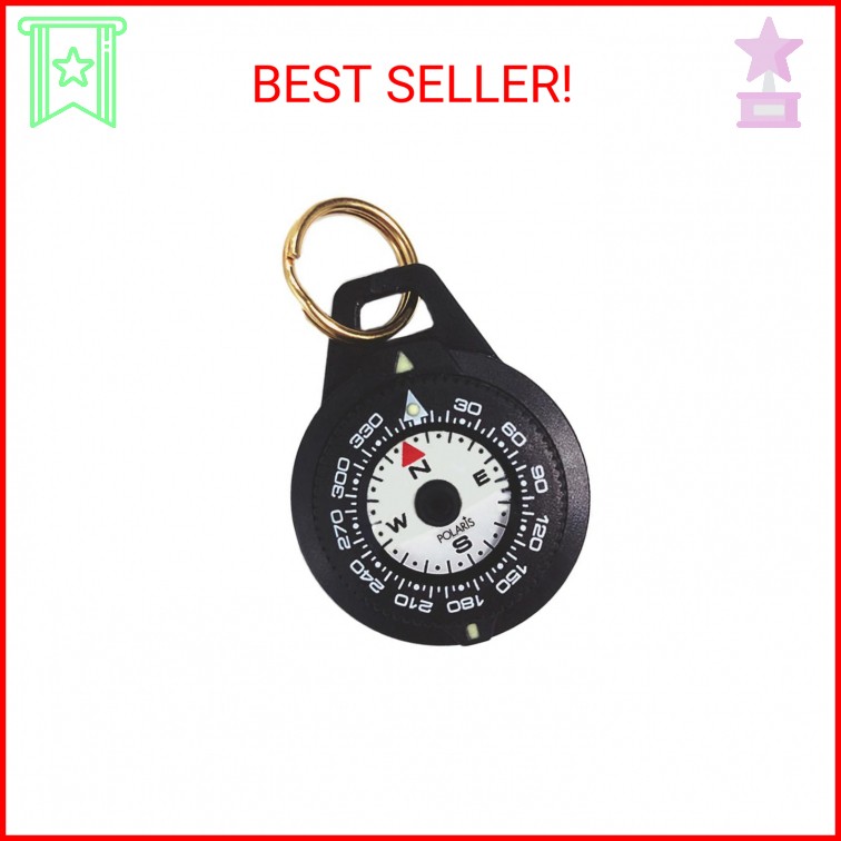 POLARIS Waterproof Micro Compass Series/Watchband or EDC or with mini Whistle or