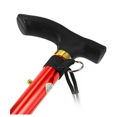 Trekking Poles Hiking Telescopic Outdoor Aluminum Alloy Metal Folding Cane Pole