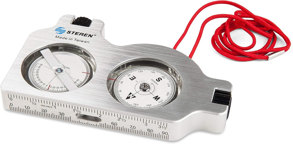 Durable Multifunctional Surveyor Compass with Clinometer for Accurate Navigation