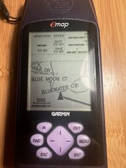 Garmin eMap AM 12 Parallel Channel GPS -POWERS ON! (Untested) (Unit/card)
