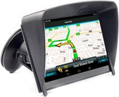 Garmin-Compatible 7-Inch GPS Sun Shade Visor – Lightweight Anti-Glare Shield