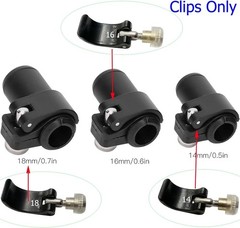 6 Pack Trekking Pole Clamp Replacement Fastener Sets for Hiking & Camping