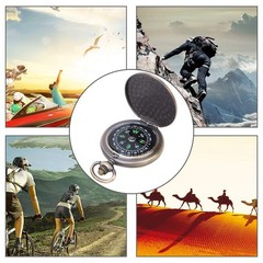 Pocket Compass, Style Vintage Compass, Alloy Camping Survival Compasses for H…