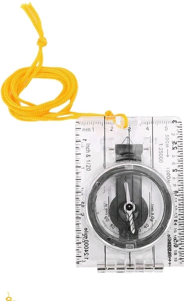Orienteering Compass, Advanced Scouts Compass Multifunctional Foldable Camping