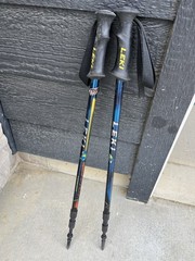 Leki Makalu trekking poles Tri Antishock