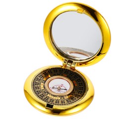 1pc camping survival compass compass survival chinese bagua mirror ornaments